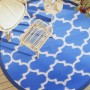 Alfombra exterior ARAKIL azul Ø200 cm PP de vidaXL, Protectores para exterior - Ref: Foro24-368540, Precio: 39,01 €, Descuent...