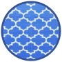 Alfombra exterior ARAKIL azul Ø200 cm PP by vidaXL, Outdoor protectors - Ref: Foro24-368540, Price: 40,64 €, Discount: %