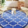 Alfombra exterior ARAKIL azul Ø200 cm PP by vidaXL, Outdoor protectors - Ref: Foro24-368540, Price: 40,64 €, Discount: %