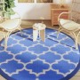 Alfombra exterior ARAKIL azul Ø200 cm PP de vidaXL, Protectores para exterior - Ref: Foro24-368540, Precio: 39,01 €, Descuent...