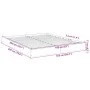 Estructura de cama madera de ingeniería roble Sonoma 160x200 cm de vidaXL, Camas y somieres - Ref: Foro24-842009, Precio: 126...