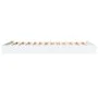 Estructura de cama madera de ingeniería blanca 135x190 cm de vidaXL, Camas y somieres - Ref: Foro24-842042, Precio: 97,90 €, ...