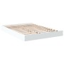 Weißer Bettrahmen aus Holzwerkstoff, 135 x 190 cm von vidaXL, Betten und Lattenroste - Ref: Foro24-842042, Preis: 99,41 €, Ra...