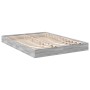 Sonoma-grauer Holzwerkstoff-Bettrahmen 120 x 190 cm von vidaXL, Betten und Lattenroste - Ref: Foro24-842054, Preis: 81,54 €, ...