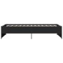 Estructura de cama madera de ingeniería y metal negra 75x190 cm | Foro24.es | Tu tienda online para hogar, jardín y más Foro24.es