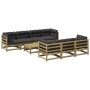 Gartensofa-Set, 8-teilig, mit Kissen, imprägnierte Kiefernholzmöbel von vidaXL, Gartensets - Ref: Foro24-3299327, Preis: 766,...