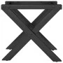 Patas de mesa de centro estructura X acero 30x30x33 cm by vidaXL, Table legs - Ref: Foro24-357892, Price: 35,99 €, Discount: %