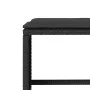 Gartensitzgruppe 4-teilig mit schwarzen Polstern aus synthetischem Rattan von vidaXL, Gartensets - Ref: Foro24-366359, Preis:...