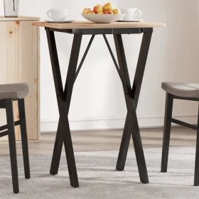 Patas de mesa de comedor estructura X acero 40x40x73 cm by vidaXL, Table legs - Ref: Foro24-357903, Price: 46,52 €, Discount: %