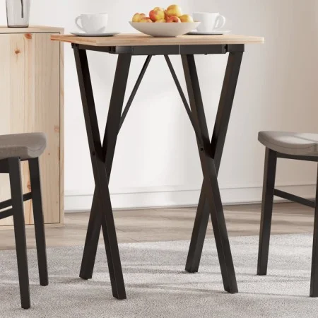 Esstischbeine X-Struktur aus Stahl 40x40x73 cm von vidaXL, Tischbeine - Ref: Foro24-357903, Preis: 46,52 €, Rabatt: %