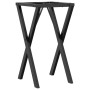 Patas de mesa de comedor estructura X acero 40x40x73 cm by vidaXL, Table legs - Ref: Foro24-357903, Price: 47,29 €, Discount: %