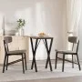 Patas de mesa de comedor estructura X acero 40x40x73 cm de vidaXL, Patas para mesas - Ref: Foro24-357903, Precio: 46,52 €, De...