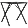 Patas de mesa de comedor estructura X acero 70x70x73 cm by vidaXL, Table legs - Ref: Foro24-357908, Price: 51,62 €, Discount: %