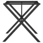 Patas de mesa de comedor estructura X acero 70x70x73 cm by vidaXL, Table legs - Ref: Foro24-357908, Price: 51,62 €, Discount: %