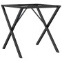 Patas de mesa de comedor estructura X acero 70x70x73 cm by vidaXL, Table legs - Ref: Foro24-357908, Price: 52,39 €, Discount: %