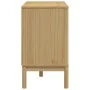Kommode FLORO aus massivem Kiefernholz in brauner Wachsbeize von vidaXL, Schubladen - Ref: Foro24-374011, Preis: 200,19 €, Ra...