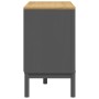 Kommode FLORO aus massivem grauem Kiefernholz von vidaXL, Schubladen - Ref: Foro24-374013, Preis: 175,87 €, Rabatt: %