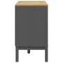 Kommode FLORO aus massivem grauem Kiefernholz von vidaXL, Schubladen - Ref: Foro24-374013, Preis: 172,84 €, Rabatt: %