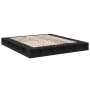 Black engineered wood bed frame 200x200 cm by vidaXL, Beds and slatted bases - Ref: Foro24-3280448, Price: 179,75 €, Discount: %