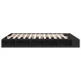 Black engineered wood bed frame 200x200 cm by vidaXL, Beds and slatted bases - Ref: Foro24-3280448, Price: 179,75 €, Discount: %