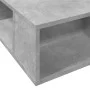 Concrete gray engineered wood bed frame 180x200cm by vidaXL, Beds and slatted bases - Ref: Foro24-3280457, Price: 156,74 €, D...