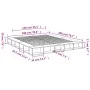 Concrete gray engineered wood bed frame 180x200cm by vidaXL, Beds and slatted bases - Ref: Foro24-3280457, Price: 156,74 €, D...