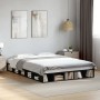 Schwarzer Bettrahmen aus Holzwerkstoff, 160 x 200 cm von vidaXL, Betten und Lattenroste - Ref: Foro24-3280462, Preis: 198,08 ...