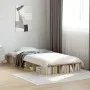 Estructura de cama madera de ingeniería roble Sonoma 100x200 cm de vidaXL, Camas y somieres - Ref: Foro24-3280512, Precio: 11...