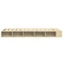 Estructura de cama madera de ingeniería roble Sonoma 100x200 cm de vidaXL, Camas y somieres - Ref: Foro24-3280512, Precio: 11...