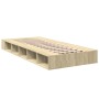 Estructura de cama madera de ingeniería roble Sonoma 100x200 cm