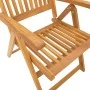 3-teiliges Massivholz-Gartenspeiseset aus Akazienholz von vidaXL, Gartensets - Ref: Foro24-3295255, Preis: 277,24 €, Rabatt: %