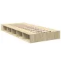 Sonoma oak engineered wood bed frame 90x200 cm by vidaXL, Beds and slatted bases - Ref: Foro24-3280519, Price: 117,62 €, Disc...