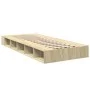Sonoma oak engineered wood bed frame 75x190 cm by vidaXL, Beds and slatted bases - Ref: Foro24-3280533, Price: 110,27 €, Disc...