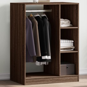 Armario de madera de ingeniería marrón roble 77x48x102 cm by vidaXL, Dresser Organizers and Bar Hangers - Ref: Foro24-840813,...