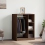 Armario de madera de ingeniería marrón roble 77x48x102 cm by vidaXL, Dresser Organizers and Bar Hangers - Ref: Foro24-840813,...