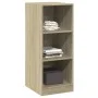Ingenieurholzschrank Eiche Sonoma 48x41x102 cm von vidaXL, Kommoden-Organizer und Bar-Kleiderbügel - Ref: Foro24-840830, Prei...