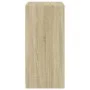 Ingenieurholzschrank Eiche Sonoma 48x41x102 cm von vidaXL, Kommoden-Organizer und Bar-Kleiderbügel - Ref: Foro24-840830, Prei...