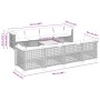Set de sofás de jardín 8 piezas y cojines ratán sintético negro by vidaXL, Garden sets - Ref: Foro24-3261770, Price: 645,68 €...