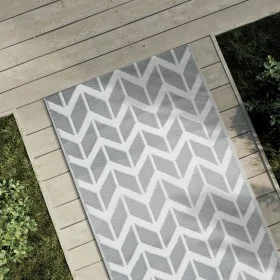 Alfombra de exterior PP ARAKIL gris 80x150 cm by vidaXL, Outdoor protectors - Ref: Foro24-316947, Price: 20,96 €, Discount: %