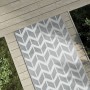 Alfombra de exterior PP ARAKIL gris 80x150 cm de vidaXL, Protectores para exterior - Ref: Foro24-316947, Precio: 21,39 €, Des...