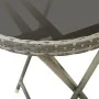 Mesita y sillas con cojines 3 pzas ratán sintético vidrio gris by vidaXL, Garden sets - Ref: Foro24-3278750, Price: 180,60 €,...