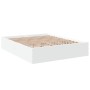 Weißer Bettrahmen aus Holzwerkstoff, 150 x 200 cm von vidaXL, Betten und Lattenroste - Ref: Foro24-3281007, Preis: 130,55 €, ...
