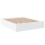 Weißer Bettrahmen aus Holzwerkstoff, 150 x 200 cm von vidaXL, Betten und Lattenroste - Ref: Foro24-3281007, Preis: 130,55 €, ...