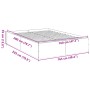 Sonoma-grauer Holzwerkstoff-Bettrahmen 160 x 200 cm von vidaXL, Betten und Lattenroste - Ref: Foro24-3281005, Preis: 132,37 €...