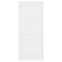 Estantería de 5 niveles madera contrachapada blanca 80x30x189cm de vidaXL, Librerías y estanterías - Ref: Foro24-801026, Prec...