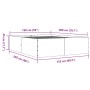 Betongrauer Bettrahmen aus Holzwerkstoff, 150 x 200 cm von vidaXL, Betten und Lattenroste - Ref: Foro24-3280919, Preis: 146,7...
