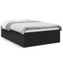 Estructura de cama madera de ingeniería negra 140x190 cm de vidaXL, Camas y somieres - Ref: Foro24-3280938, Precio: 149,54 €,...