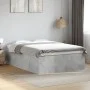 Concrete gray engineered wood bed frame 120x200cm by vidaXL, Beds and slatted bases - Ref: Foro24-3280933, Price: 137,49 €, D...