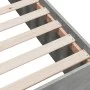 Concrete gray engineered wood bed frame 120x200cm by vidaXL, Beds and slatted bases - Ref: Foro24-3280933, Price: 137,49 €, D...