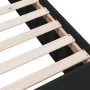 Schwarzer Bettrahmen aus Holzwerkstoff, 120 x 200 cm von vidaXL, Betten und Lattenroste - Ref: Foro24-3280931, Preis: 141,27 ...